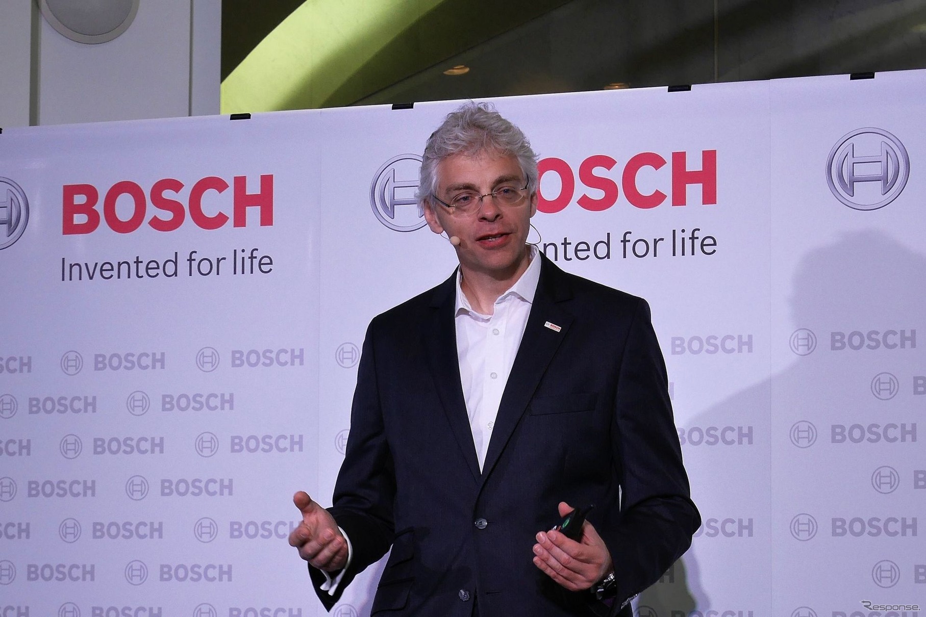 Global Head Bosch Center for Artificial Intelligenceであるクリストフ・パイロ氏