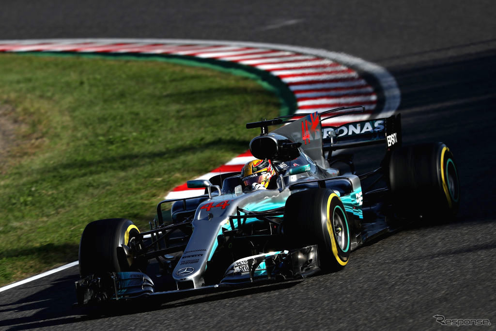 ハミルトン（F1日本GP）　(c) Getty Images