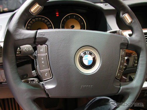 【東京ショー2001速報】BMW『7シリーズ』にジョイスティック（?）を搭載