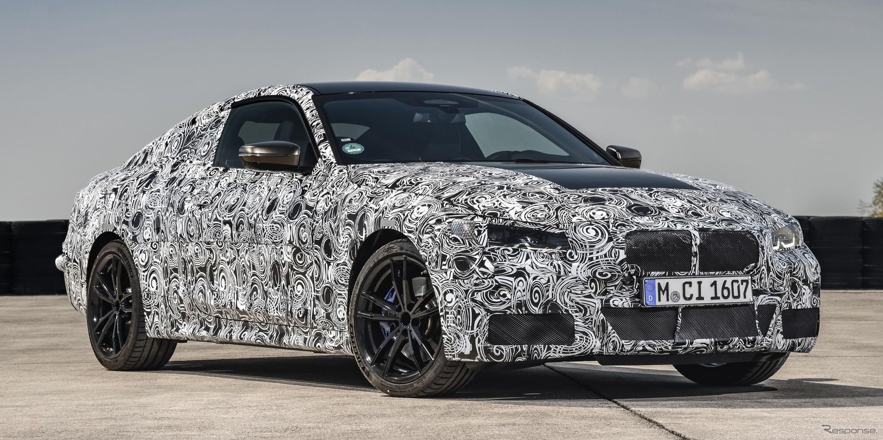 BMW 4シリーズ・クーペ 新型のプロトタイプ