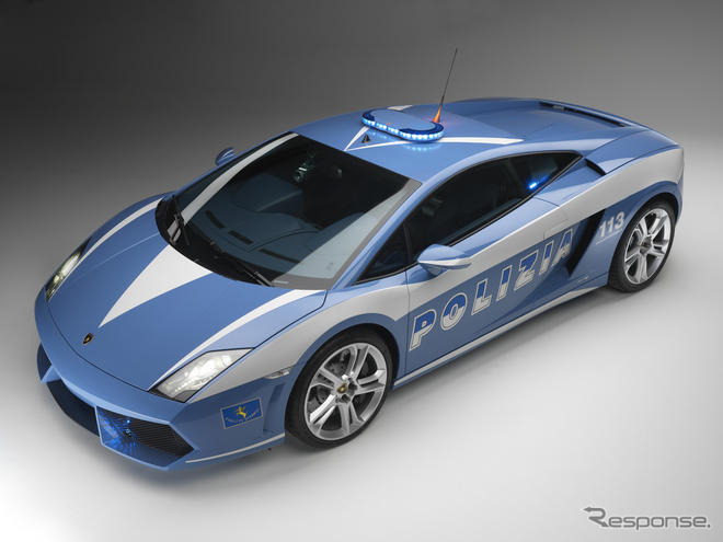 史上最速のパトカー、イタリア警察に配備完了!!