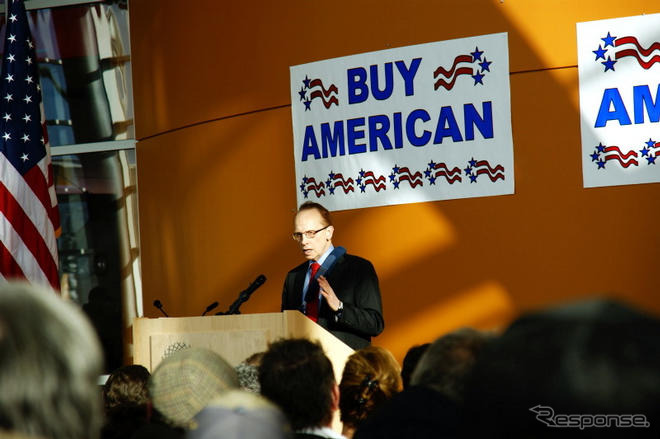 【デトロイト現地レポ】UAWの集会で見た光景…「アメリカの製品を買い、あなたの愛国心を見せよう」