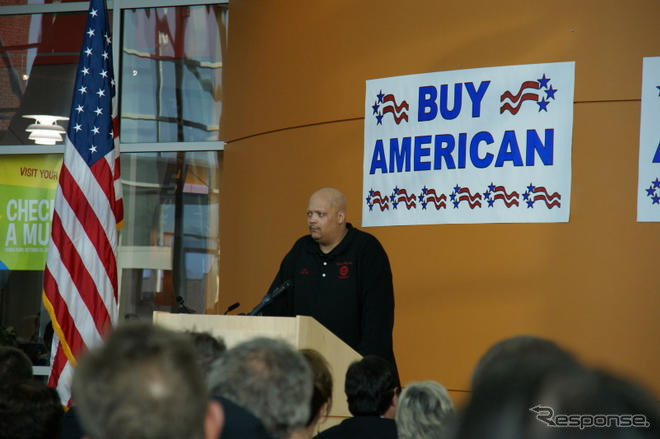 【デトロイト現地レポ】UAWの集会で見た光景…「アメリカの製品を買い、あなたの愛国心を見せよう」