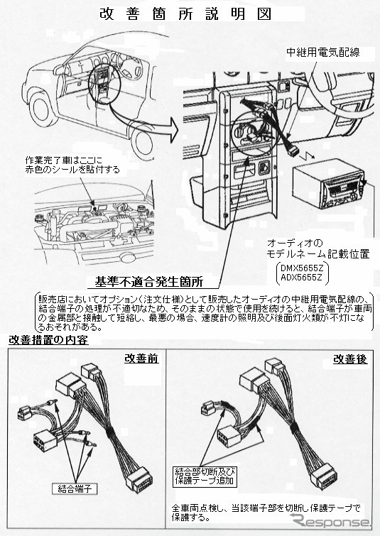 【リコール】ダイハツ『ムーブ』、メーターパネルが真っ暗