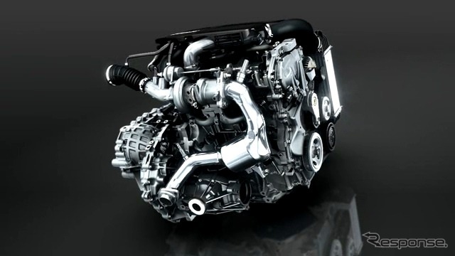 日産 ジュークの米国仕様のエンジンは、直噴1.6リットル直列4気筒ガソリンターボ