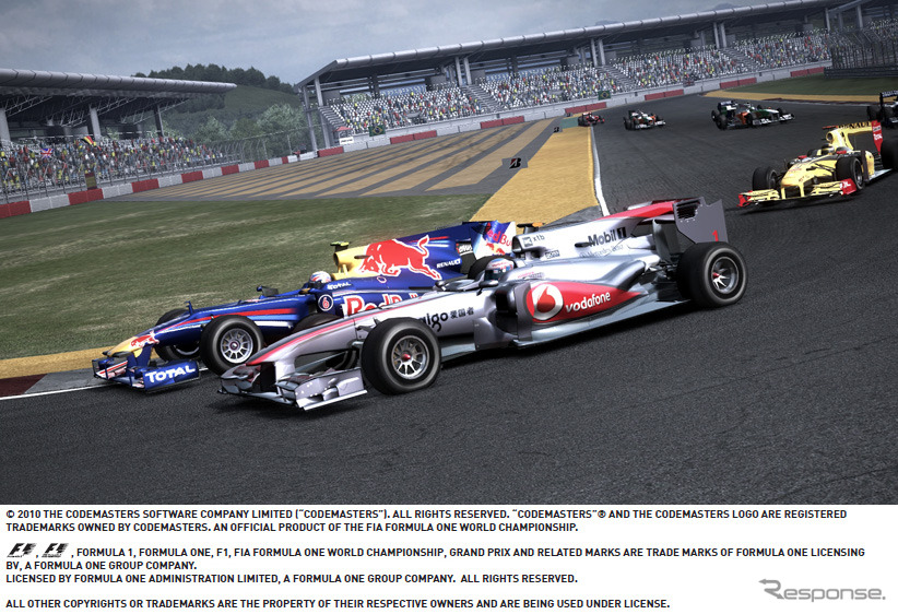 F1 2010（※写真はすべて開発中のもの）