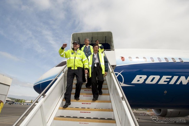 2010年5月、787を初めて操縦したANAパイロット