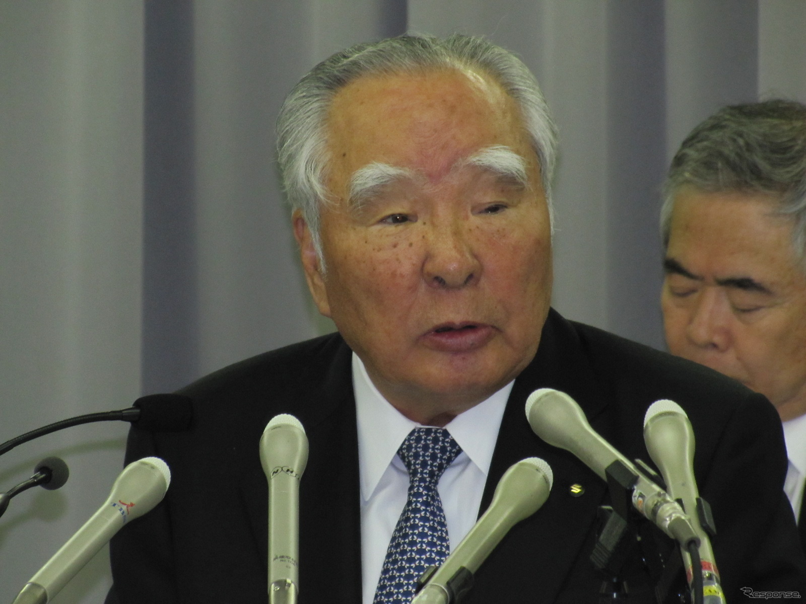 スズキ鈴木会長「二輪事業は今期こそ赤字ゼロに」