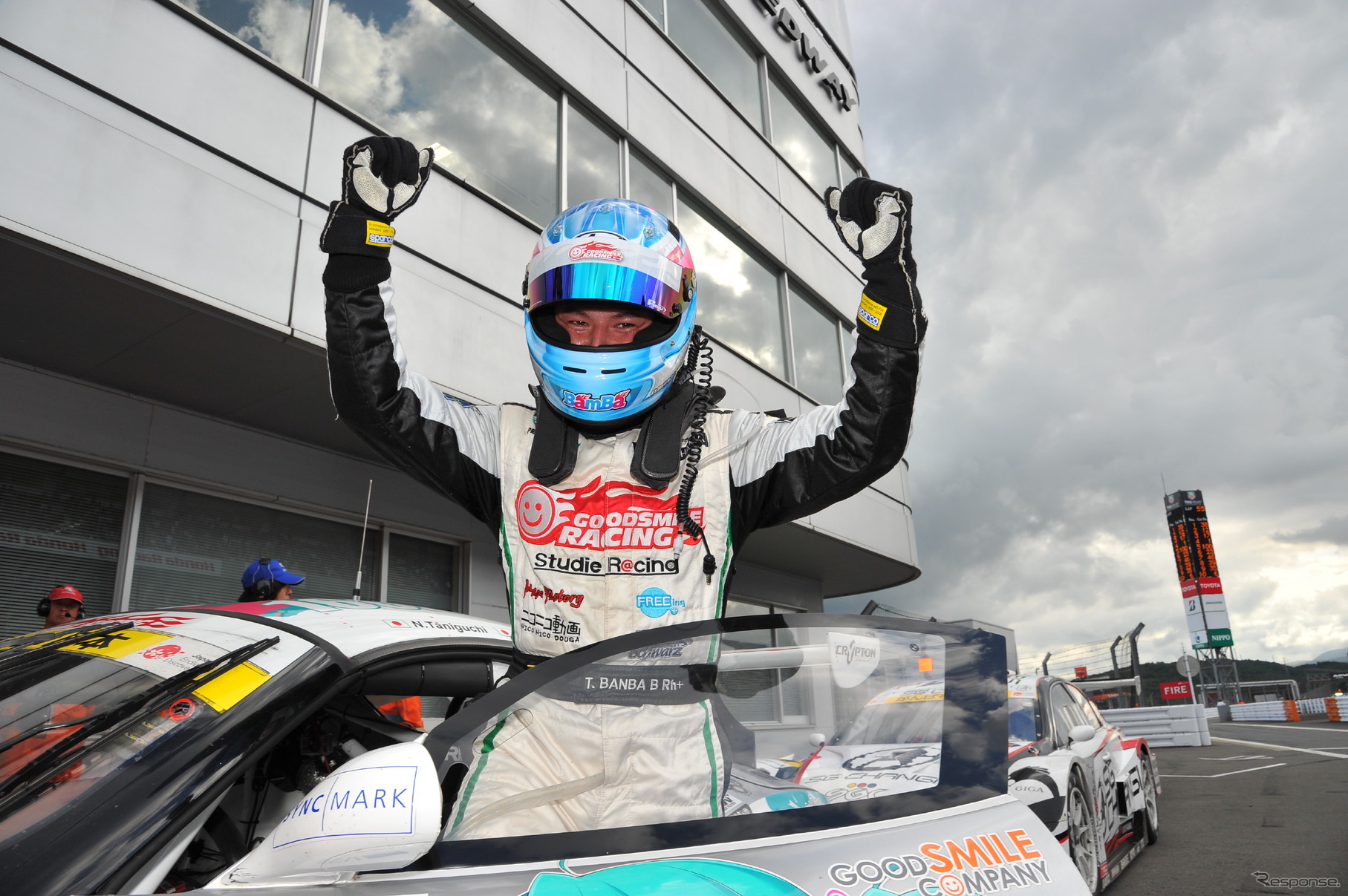【SUPER GT 第6戦】初音ミクが今季2勝目、エヴァが表彰台