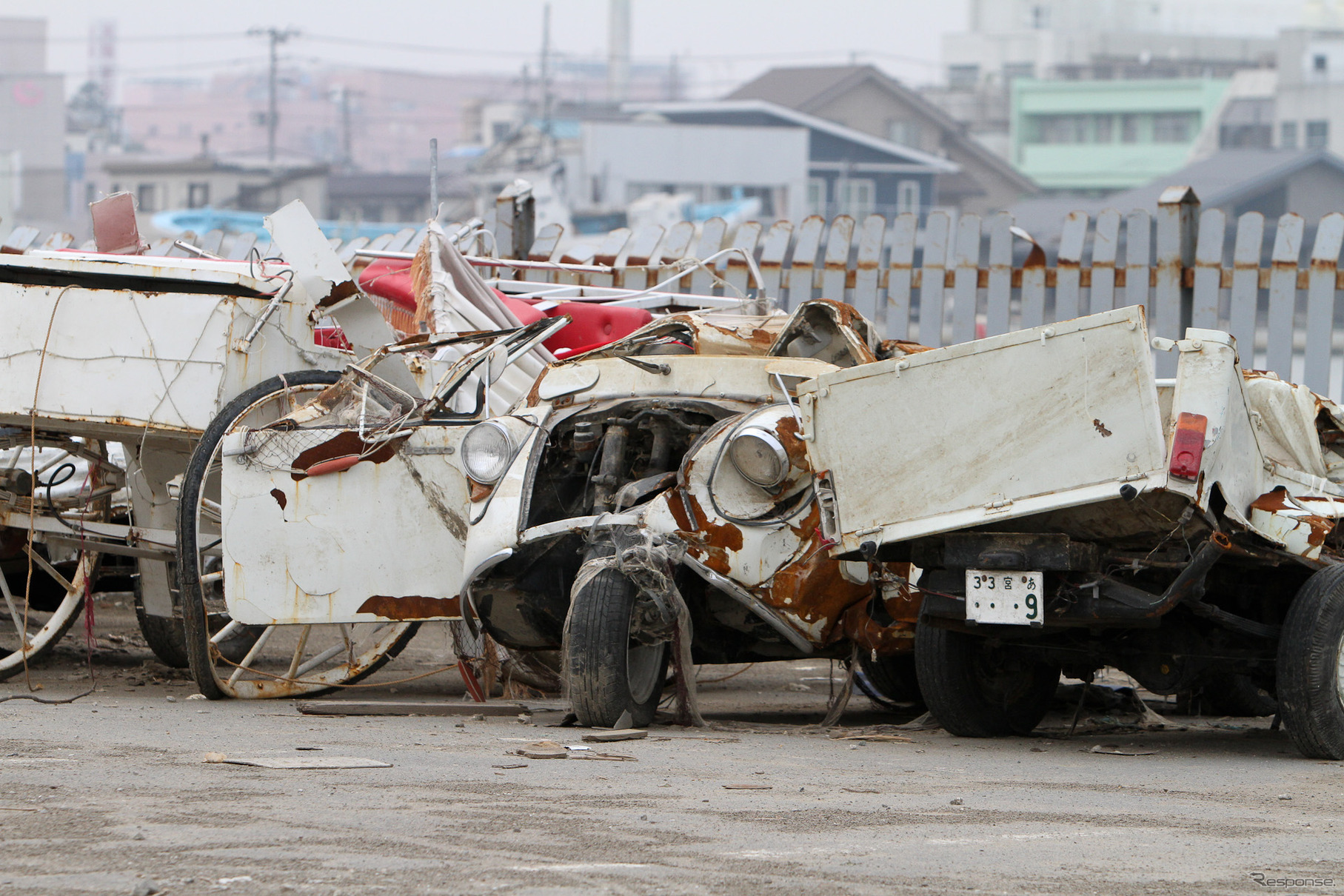 東日本大震災発生から3か月。宮城県石巻市