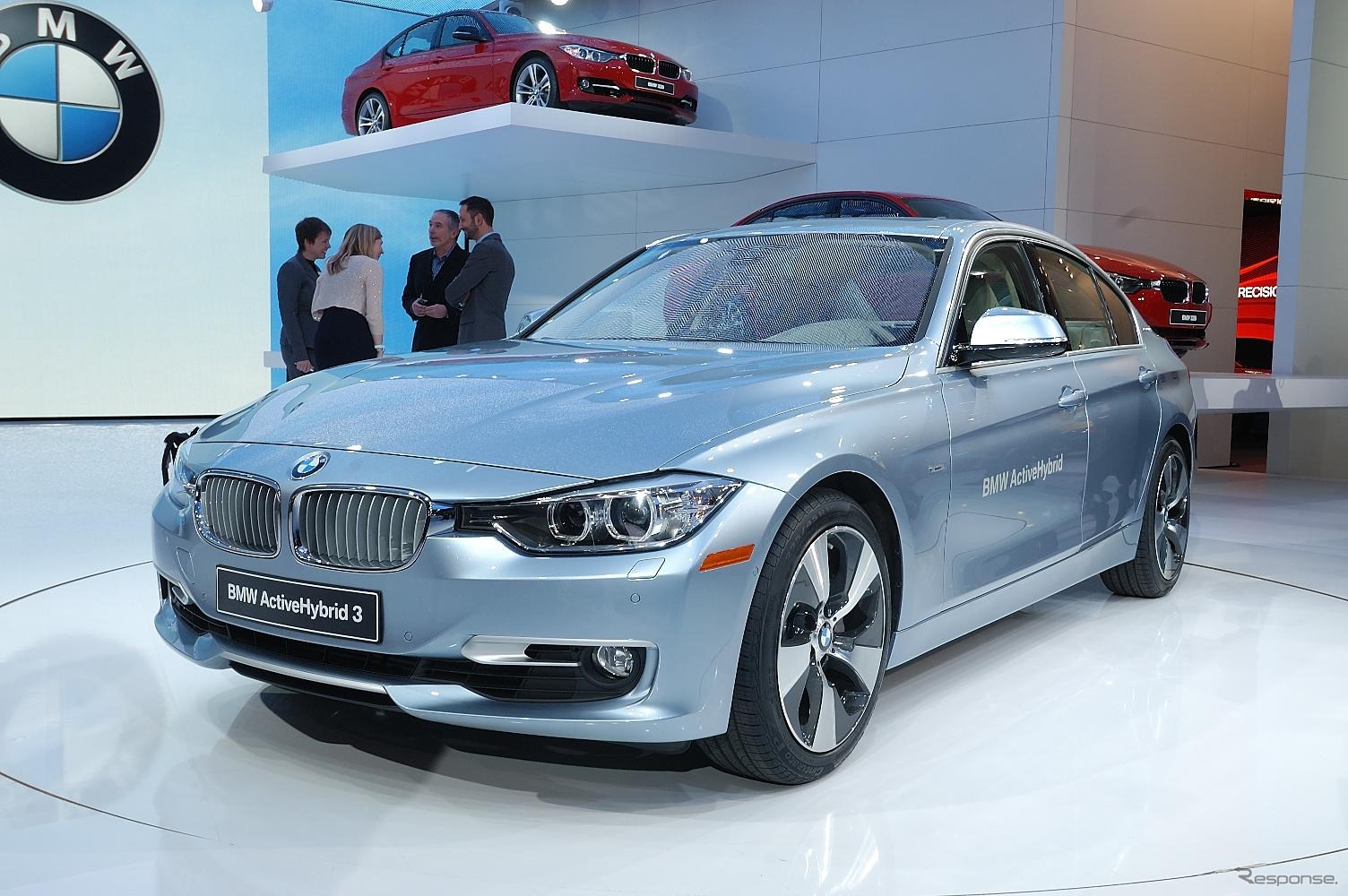 BMWは、3シリーズのハイブリッド、アクティブハイブリッド3 を2012年に導入予定（写真：デトロイトモーターショー12）