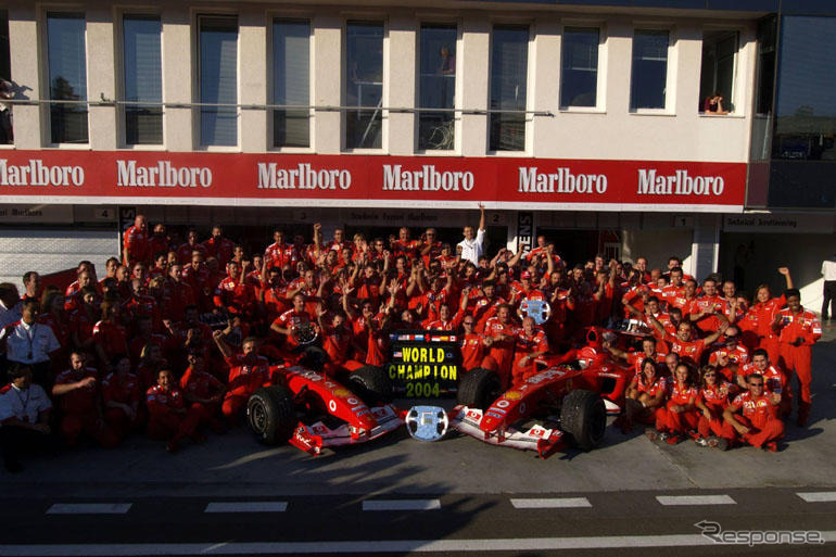フェラーリ圧勝でタイトル獲得…ハンガリーGP