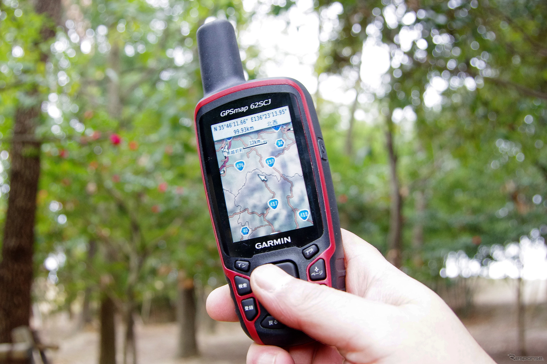 【GARMIN GPSMAP 62SCJ インプレ前編】ロングセラーのプロ仕様ハンディGPSがカメラ搭載で商品力アップ