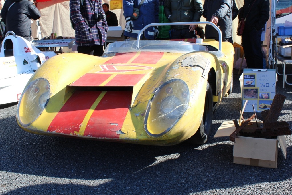 ダイハツ・フェロー7。1969年に開催された第2回レーシングカーショーにダイハツから出展されたレーシングモデル。