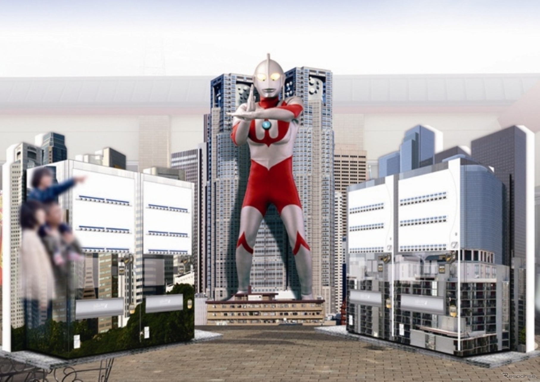 関越道高坂SAに27日設置されるキャラクター自動販売機「ウルトラマン」「ウルトラマンゼロ」