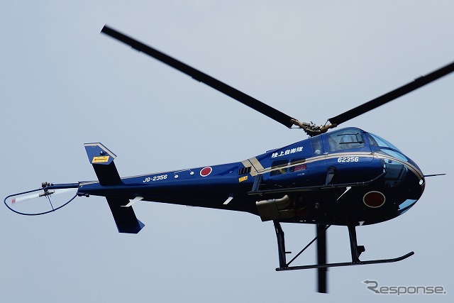 陸上自衛隊の新型練習ヘリコプター、TH-480B。