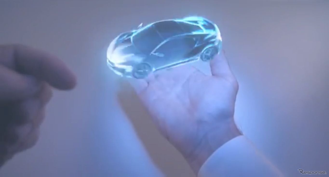 ホンダの創業65周年記念映像『Hands』に登場するNSXコンセプト