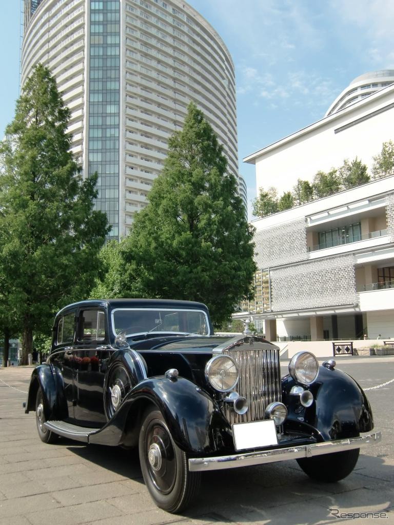 故吉田茂首相の愛車ロールスロイス・25/30スポーツサルーン（特別展示）