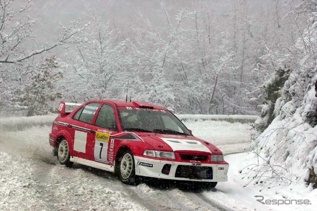 【WRCモンテカルロラリー】三菱ランエボが好スタート