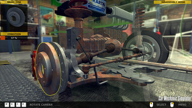 マニアックすぎる自動車整備工シム『Car Mechanic Simulator 2014』がSteamで配信開始