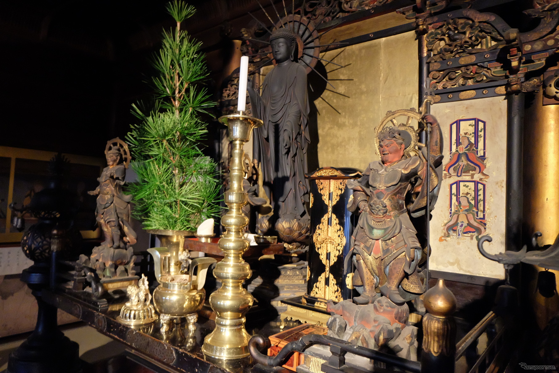 運慶の作と伝えられる仏像