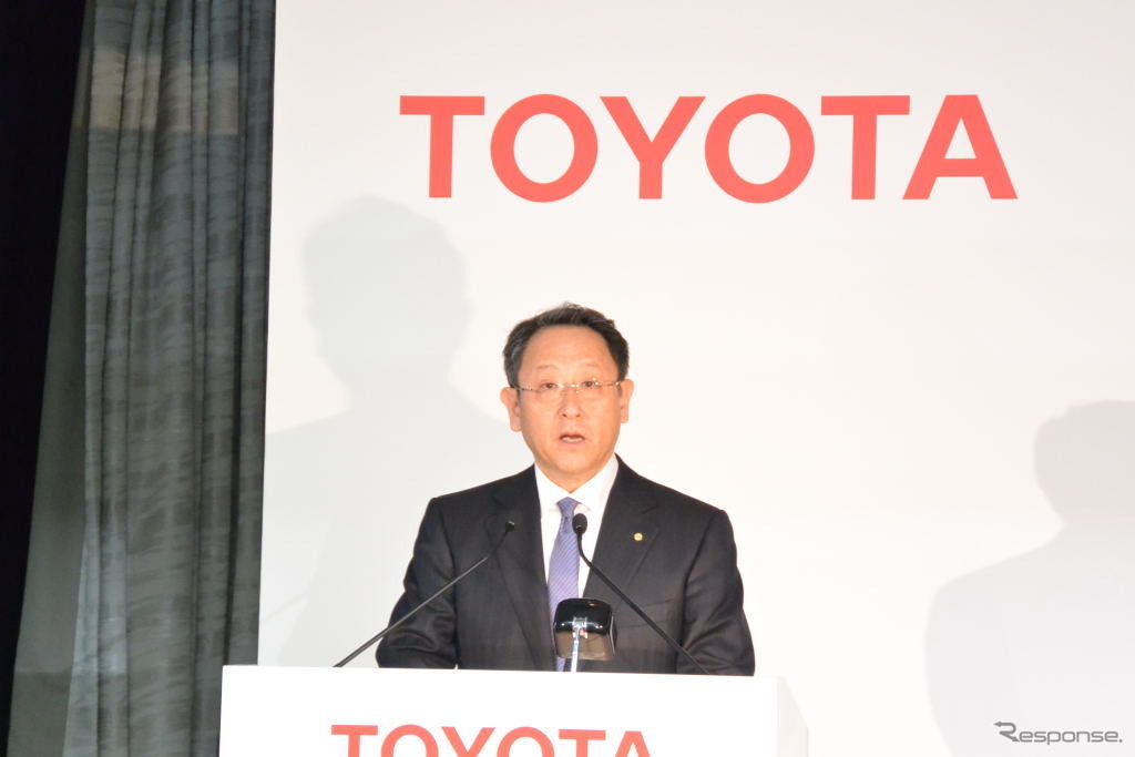 トヨタ自動車 豊田章男社長