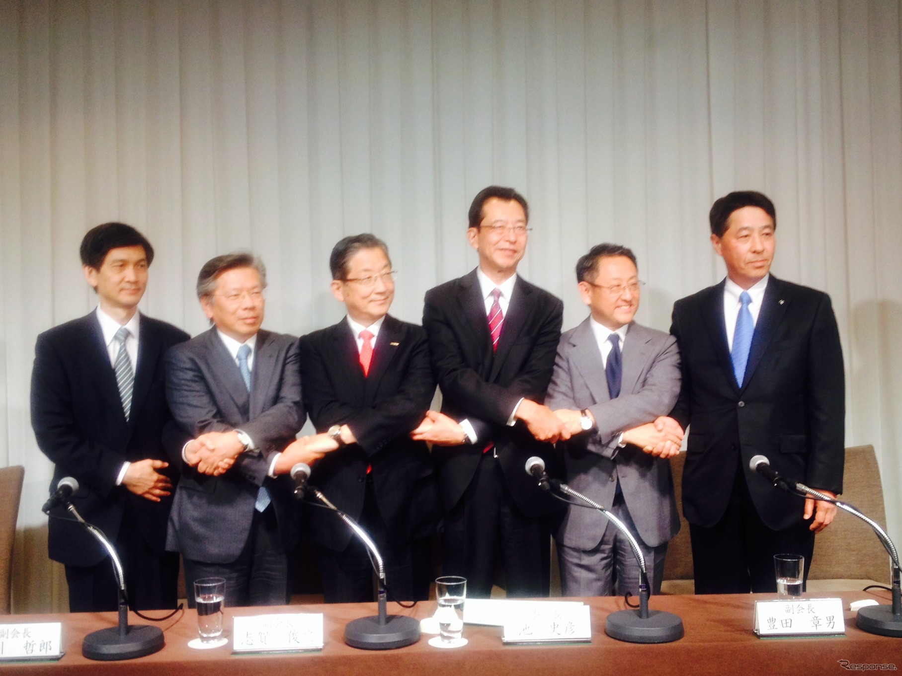 日本自動車工業会、新体制の正副会長