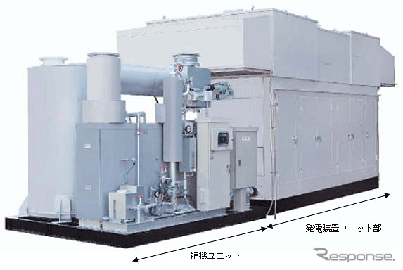 800kW高効率ガスエンジンコージェネレーションシステム　EP800G