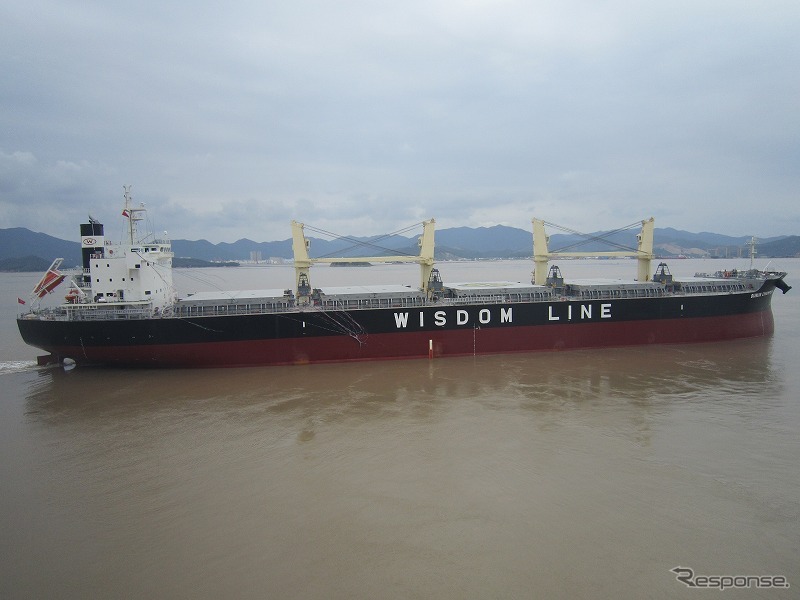 常石造船、中国グループ会社が建造した4万5400MT型ばら積み貨物船「ブナン・チャンピオン」