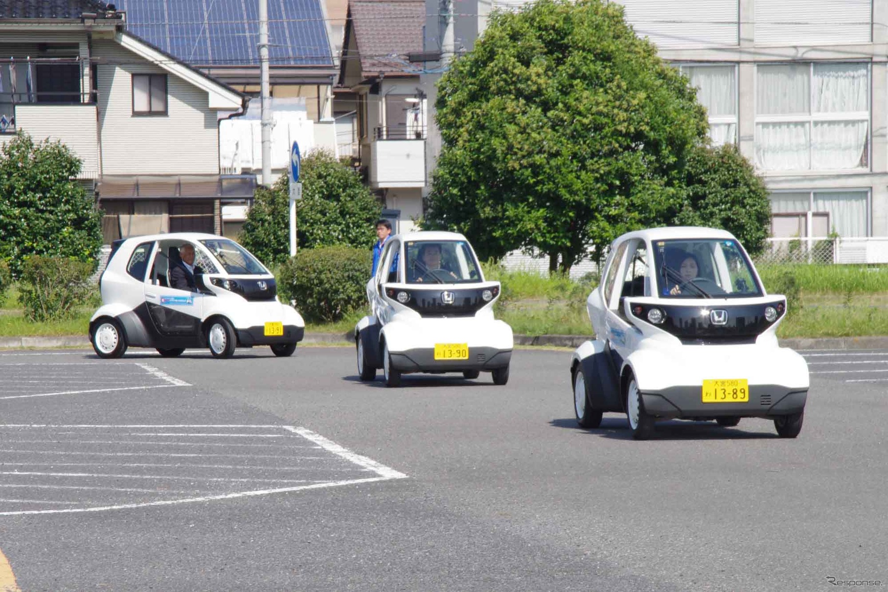 「超小型EVにサクサク乗ってみませんか」オープニングセレモニー