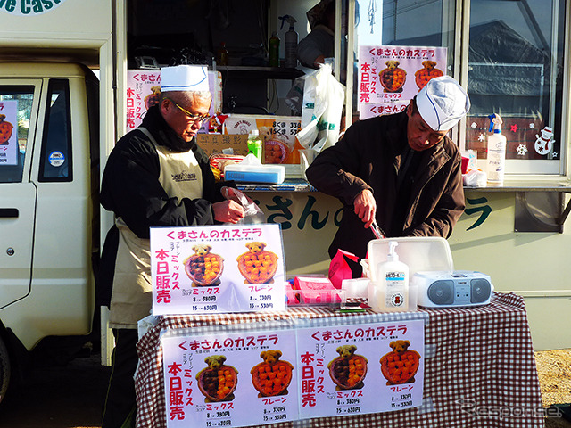 「くまさんのカステラ」販売コーナー（2014 東武ファンフェスタ）