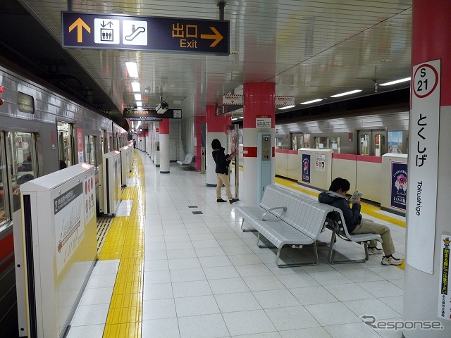 名古屋市地下鉄桜通線は2011年3月27日に延伸開業（写真は延伸区間の徳重駅）。これ以降、日本では新線の開業が途切れている。3月の北陸新幹線延伸と富山地鉄路面電車の富山駅乗り入れは4年ぶりの新線開業になる。