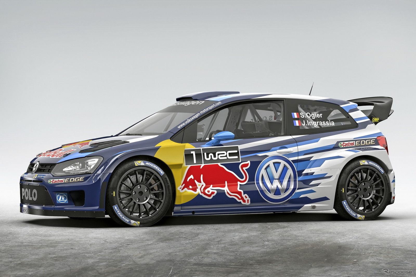 フォルクスワーゲン ポロR WRC の2015年型
