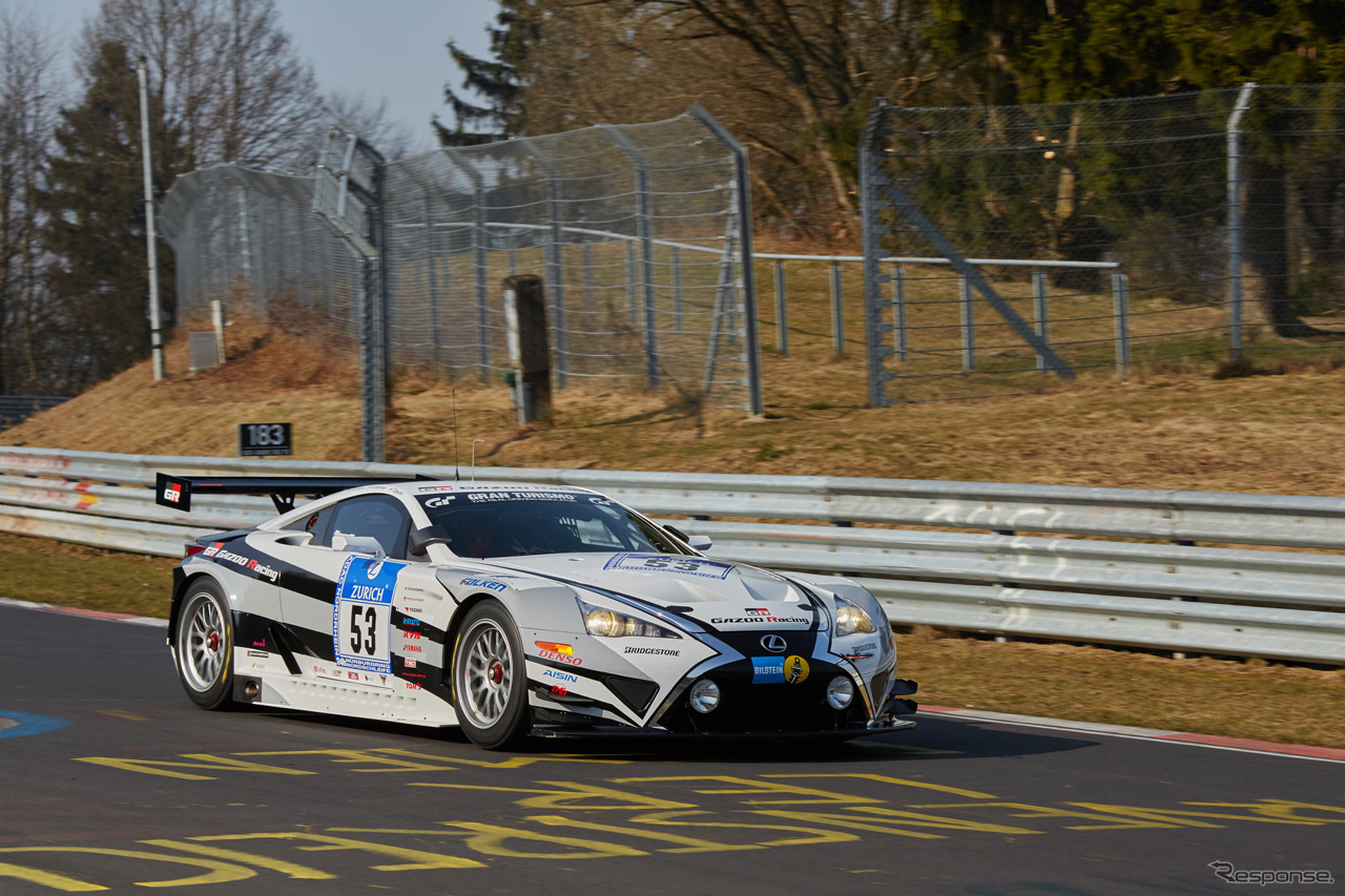 レクサス LFA コードX ニュル24時間耐久参戦車両 スクープ写真