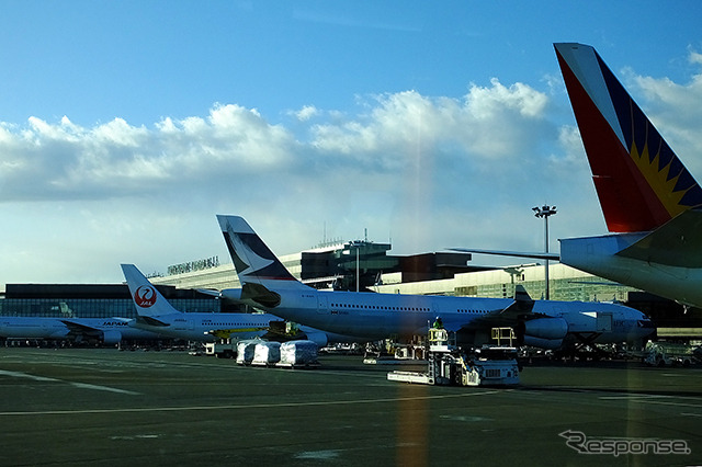 現在の成田空港 第2旅客ターミナル