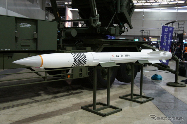 弾体のモデルはPAC3のものだった。