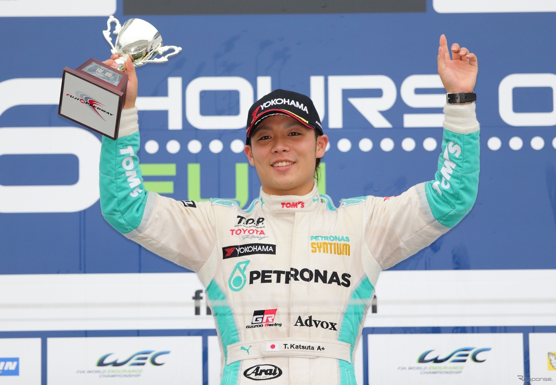 勝田貴元は全日本F3選手権で、13年シリーズ2位、14年シリーズ4位という上位成績を有する。