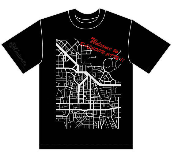 BIOHAZARD RACCOON CITY Tシャツ（BLACK）
