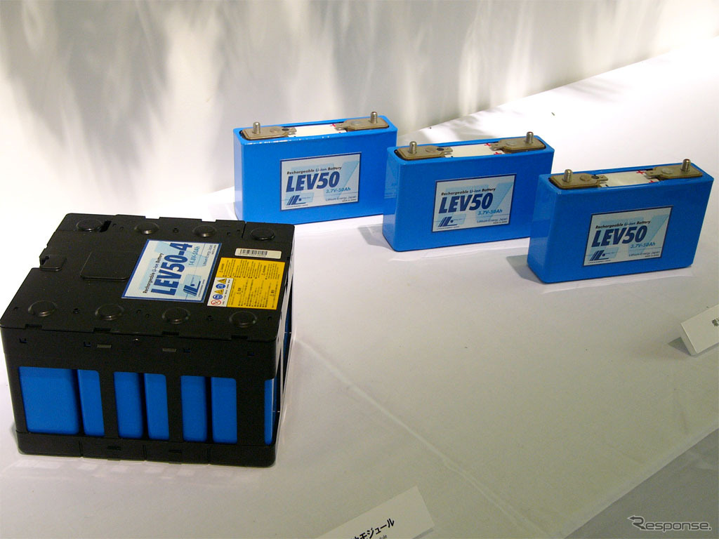 三菱i-MiEVに搭載される電池モジュール（参考画像）