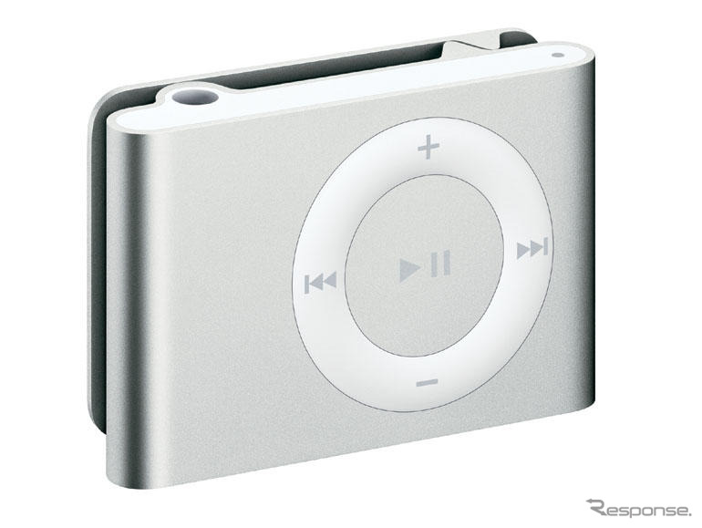 iPod shuffle の新モデルはアルミボディでクリップ型