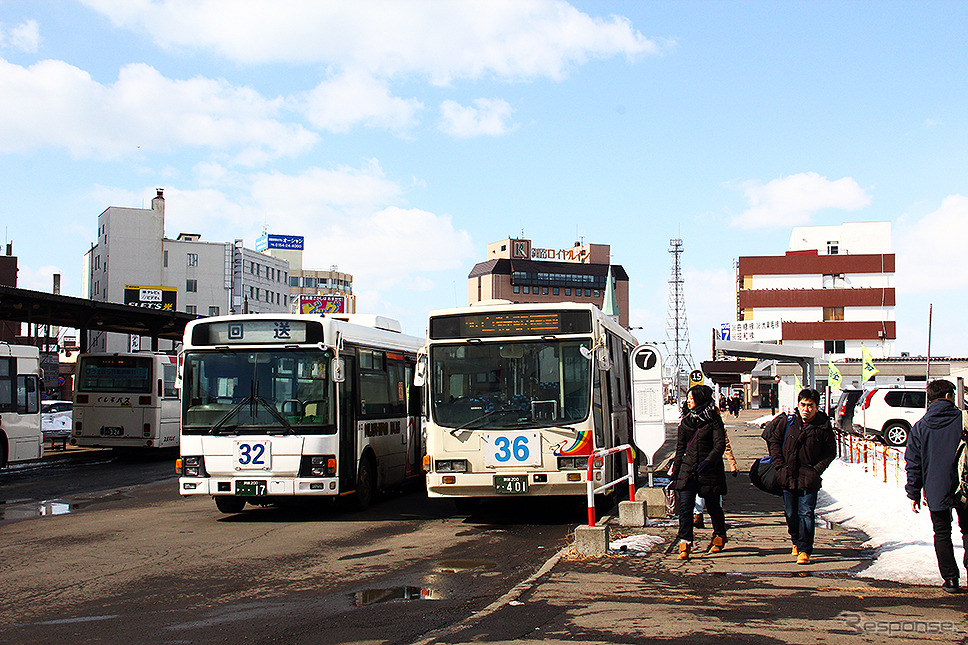 くしろバス（北海道・釧路駅）