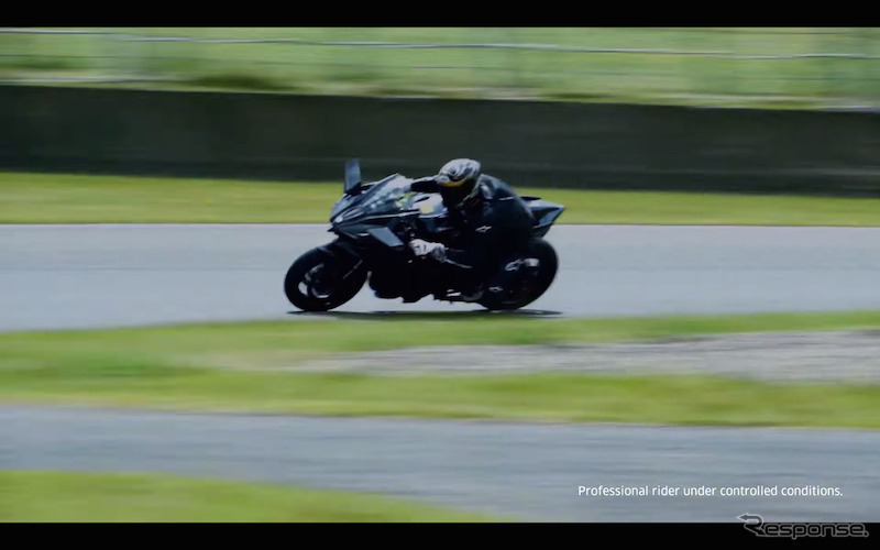 映文連アワード2015において、経済産業大臣賞を受賞した Kawasaki Ninja H2 ティザー動画。