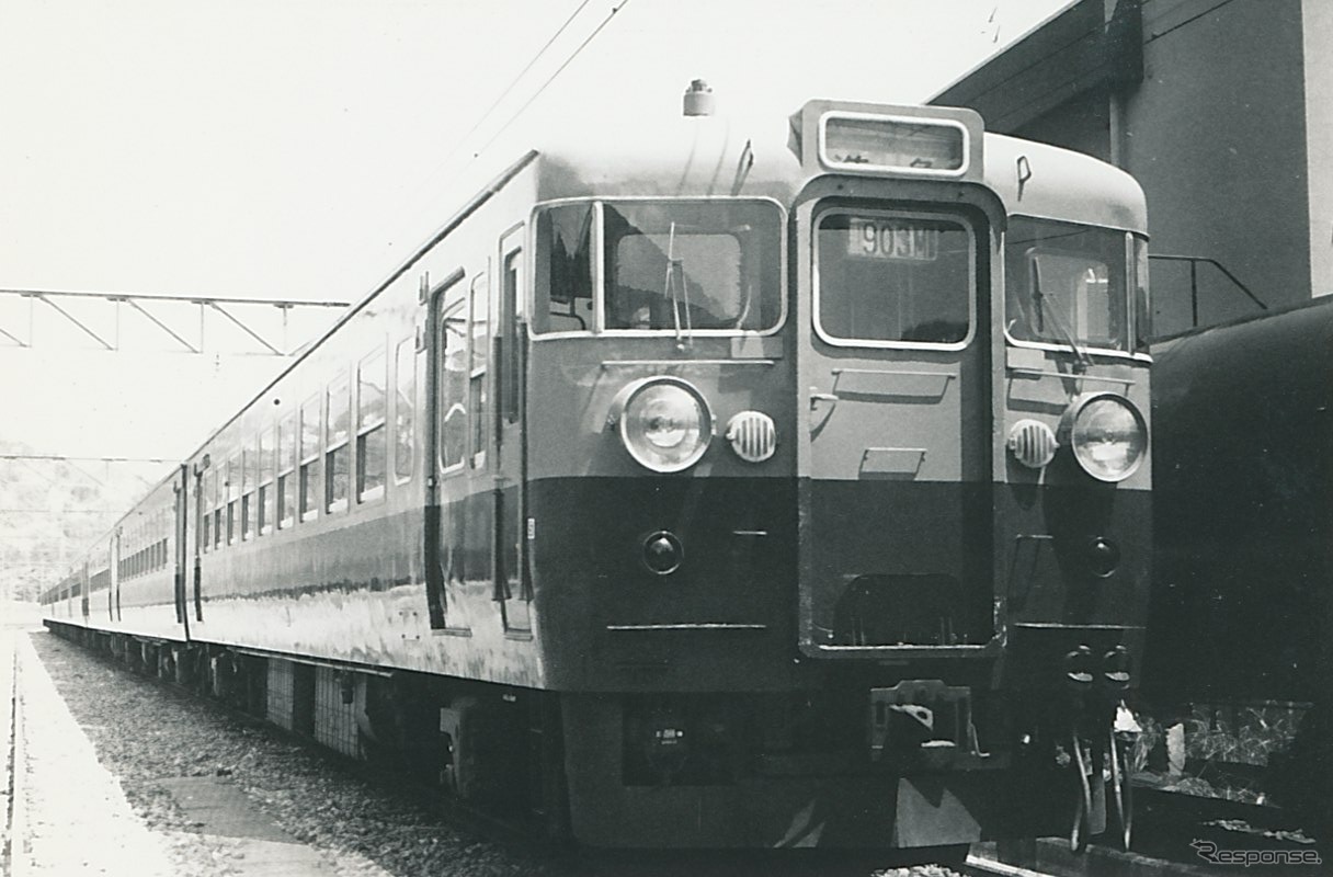 国鉄時代の165系（1985年頃）。