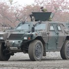 東名EXPASA足柄で自衛隊車両展示…軽装甲機動車や装輪装甲車など 11月2・8日