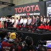 東京オートサロンでのトヨタGAZOOブースステージ