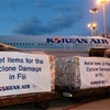 大韓航空、フィジーのサイクロン被災地に救援物資を輸送