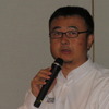ルマン、WECのマーケティング展開について話す、トヨタの沖田大介氏。