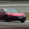 ホンダ NSX 新型に試乗するフェルナンド・アロンソ選手