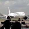 8月24日午前、羽田空港に到着したリオ発フランクフルト経由チャーター機、ANA JA781A と JAL JA735J