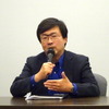 藤野社長　《撮影　池原照雄》